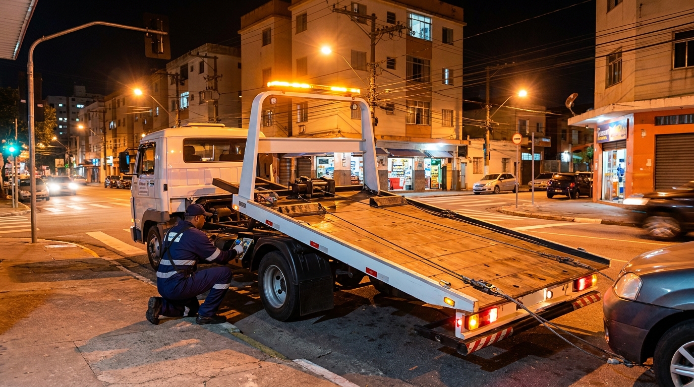 Guincho 24h profissional em São José dos Campos‑SP
