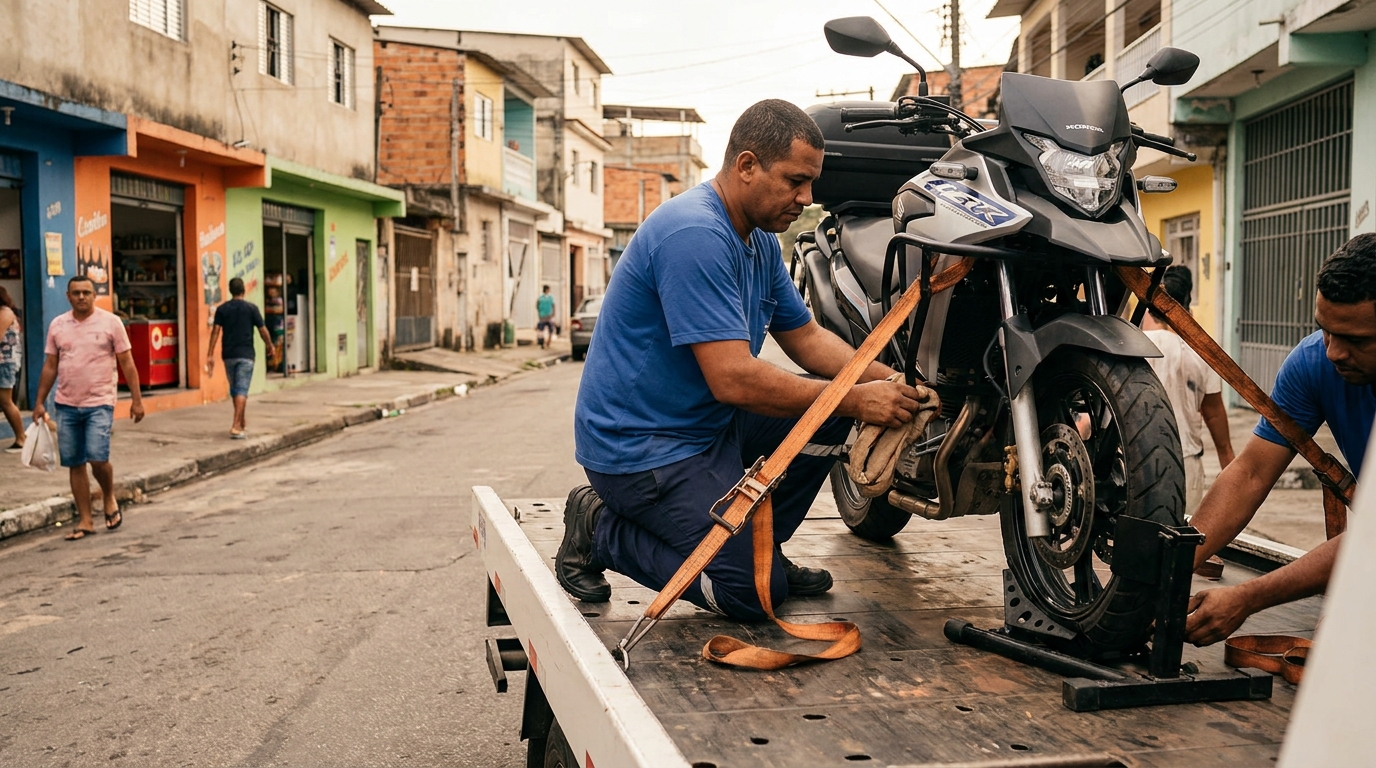 Guincho para Moto em São José dos Campos‑SP