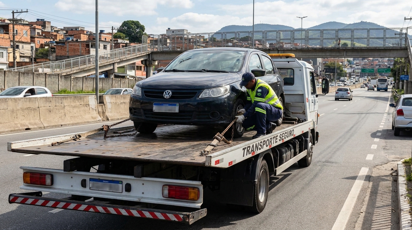 Logística para Veículos Parados em São José dos Campos‑SP