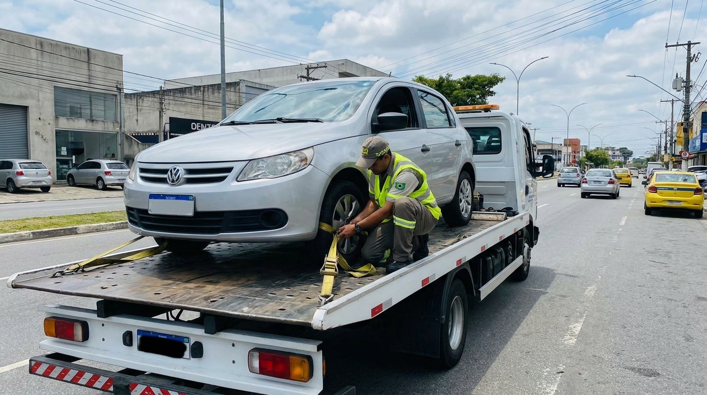 Recolhimento após Colisão em São José dos Campos‑SP