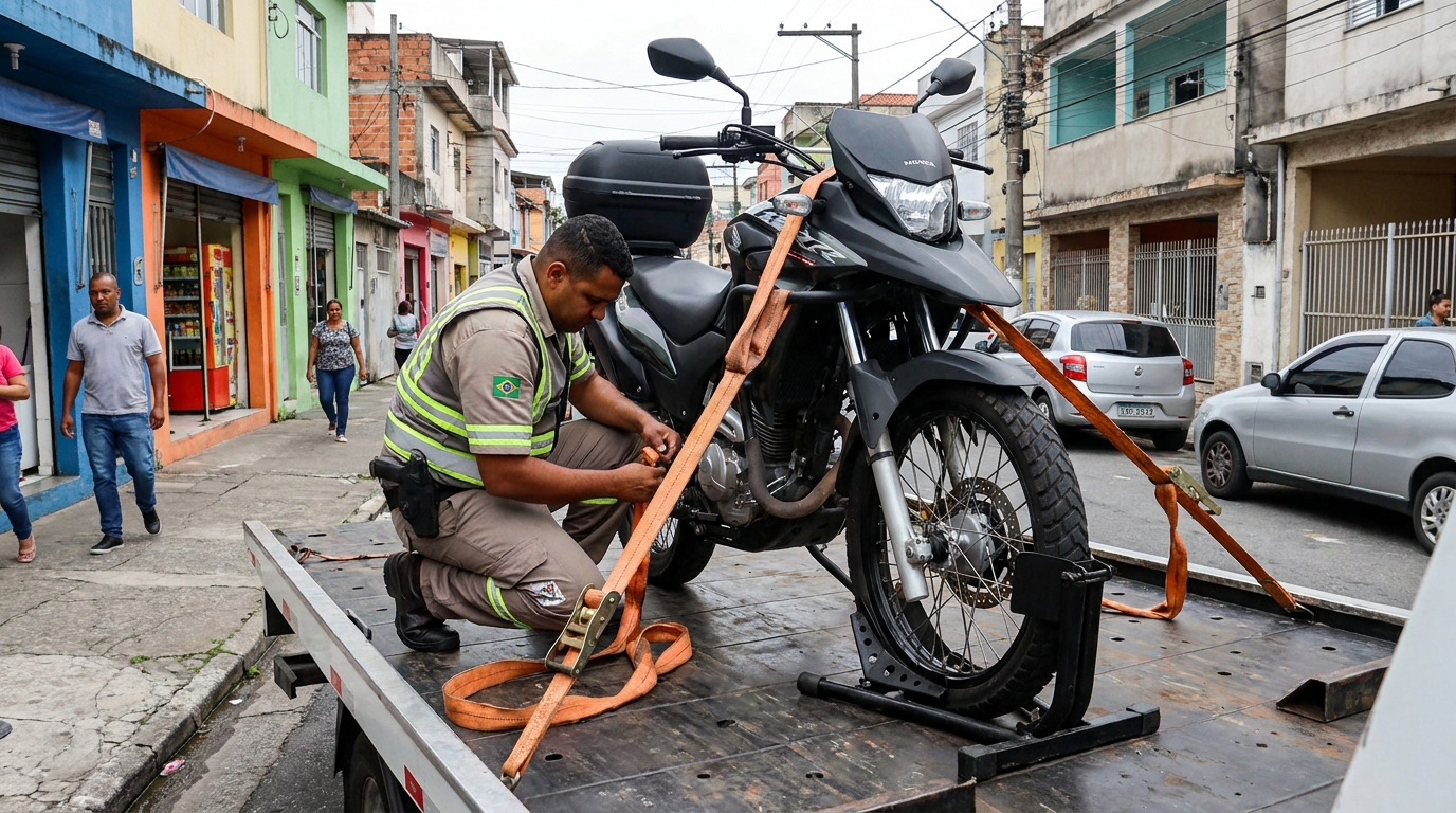 Guincho para Moto em São José dos Campos‑SP